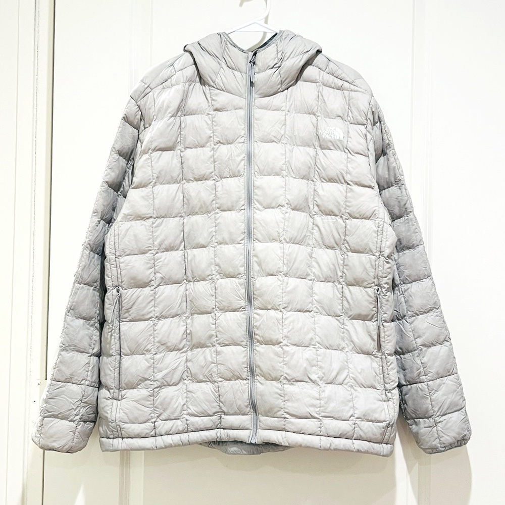 The North Face Men's Sz XXL Thermoball ECO Jacket 2.0 Puffer meld Gray Hooded